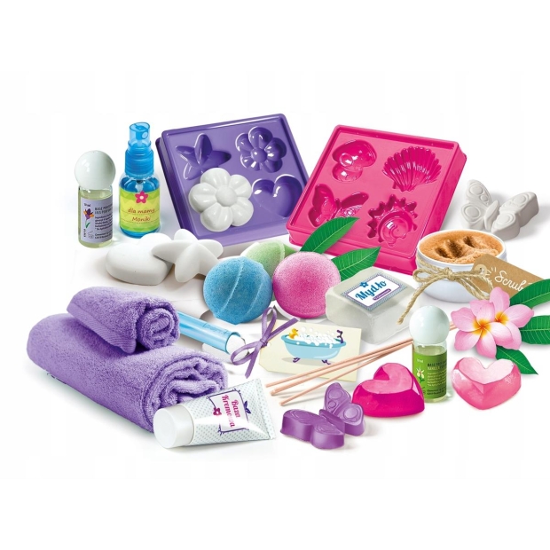 CLEMENTONI Naukowa zabawa Salon urody deluxe-11061518