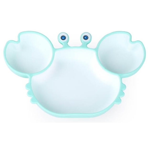 GiliGums Talerz krab premium miętowo - biały-8955557