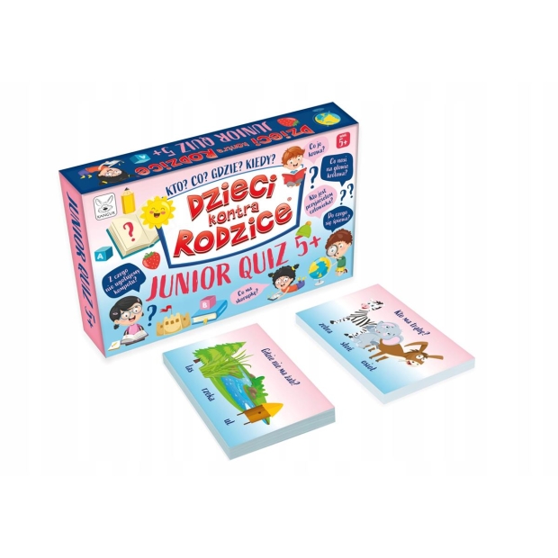 Dzieci kontra rodzice Junior Quiz 5+-11062537