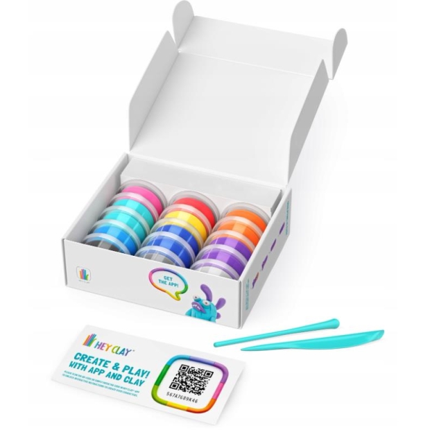 HEY CLAY masa plastyczna Egzotyczne zwierzęta-11063191