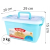Piasek kinetyczny z foremkami 3 kg fioletowy-11131407