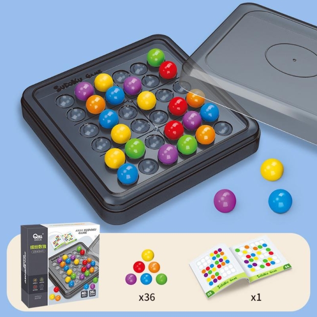 Gra logiczna sudoku kolorowe kulki-11131293
