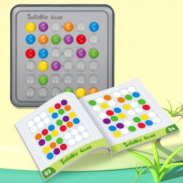 Gra logiczna sudoku kolorowe kulki-11131294