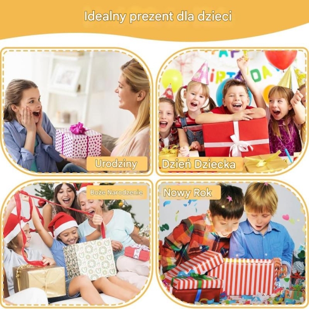 Gra logiczna labirynt 3D pomarańczowy-11131518