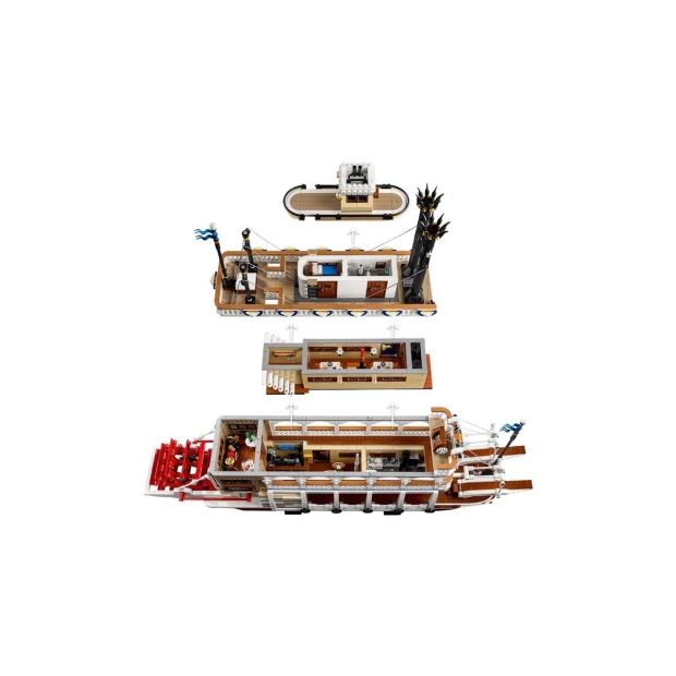 LEGO 21356 Ideas - Parowiec rzeczny-11247311