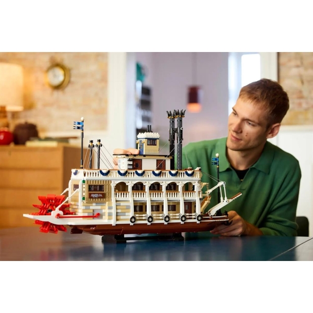 LEGO 21356 Ideas - Parowiec rzeczny-11247313