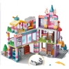Klocki konstrukcyjne willa dziewczęca 400 elementów-11385437