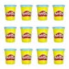 PLAY-DOH 12-pak tuby niebieskie 1620g