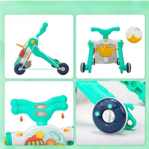 Pchacz chodzik bujaczek 5w1 edukacyjny-11380602