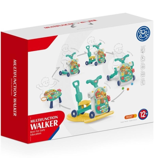 Pchacz chodzik bujaczek 5w1 edukacyjny-11380603