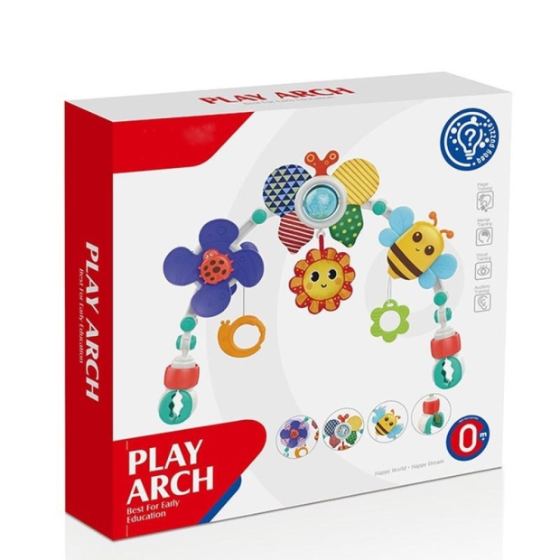 Zawieszka z zabawkami do łóżeczka nosidełka owady-11380609