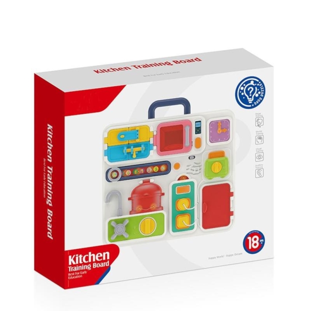 Tablica sensoryczna edukacyjna motyw kuchnia-11380616