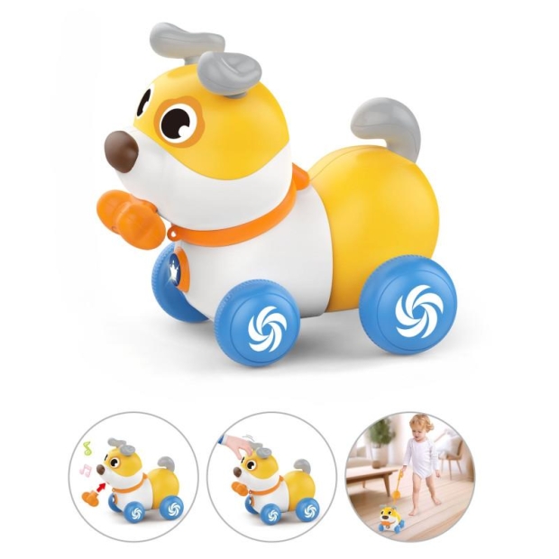 Piesek interaktywny z kością-11380619