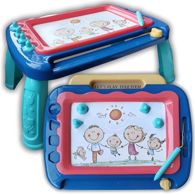 Stolik znikopis zielono-granatowy-11385426