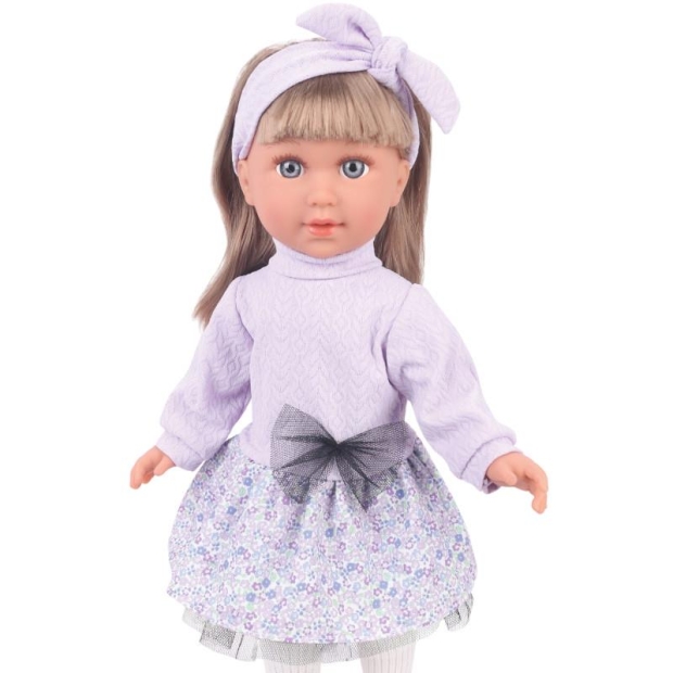 Lalka 40 cm lawendowa sukienka Miriam-11393611