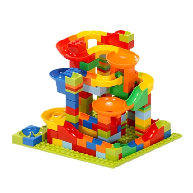 Duży Zestaw Klocków Konstrukcyjnych - 168 Elementów +3 lata-11393615