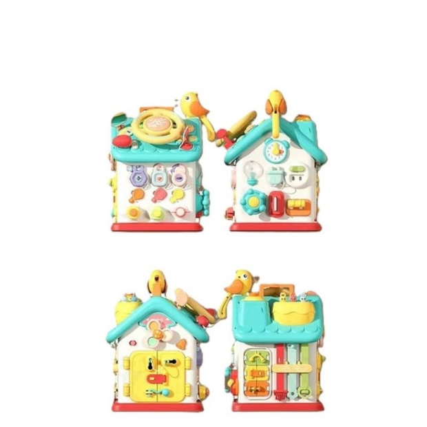 Domek sensoryczny dla niemowląt światło dźwięk-11393876