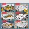 Klocki konstrukcyjne stolik z krzesełkami 6w1-11402351