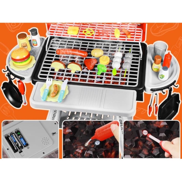 Zestaw małego grillmastera dla dzieci 41 elementów-11402310