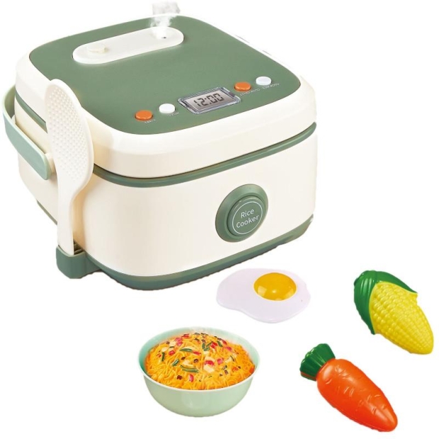 Zabawkowy ryżowar z akcesoriami dla dzieci-11402360