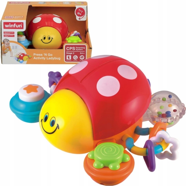 SMILY PLAY Dogonię Cię Biedroneczko 6 m+-8956028