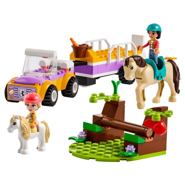 LEGO Friends 42634 Przyczepka dla konia i kucyka-8350562