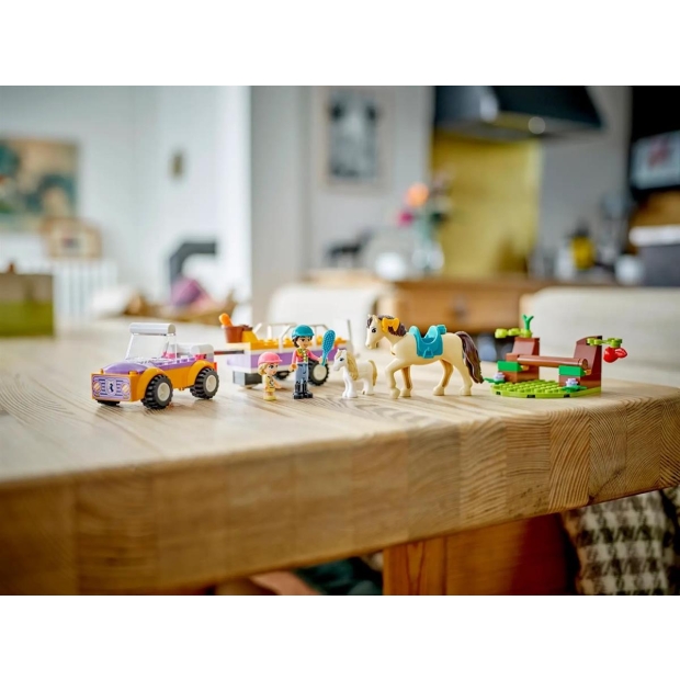LEGO Friends 42634 Przyczepka dla konia i kucyka-8350565
