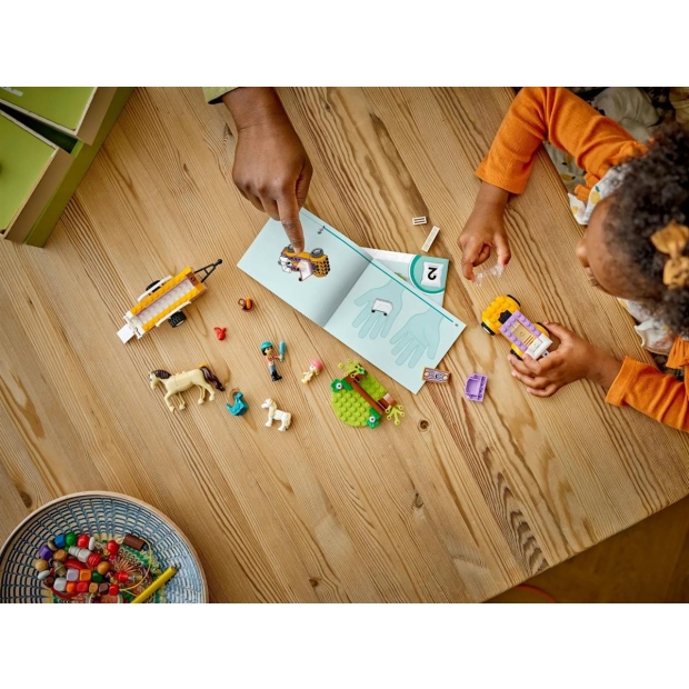 LEGO Friends 42634 Przyczepka dla konia i kucyka-8350566