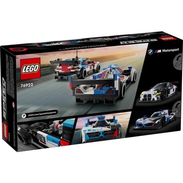 LEGO 76922 SPEED CHAMPION Samochody wyścigowe BMW M4 GT3 & BMW M Hybrid V8 p4-8350999