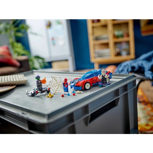 LEGO Super Heroes 76279 Wyścigówka Spider-Mana i Zielony Goblin-8352574