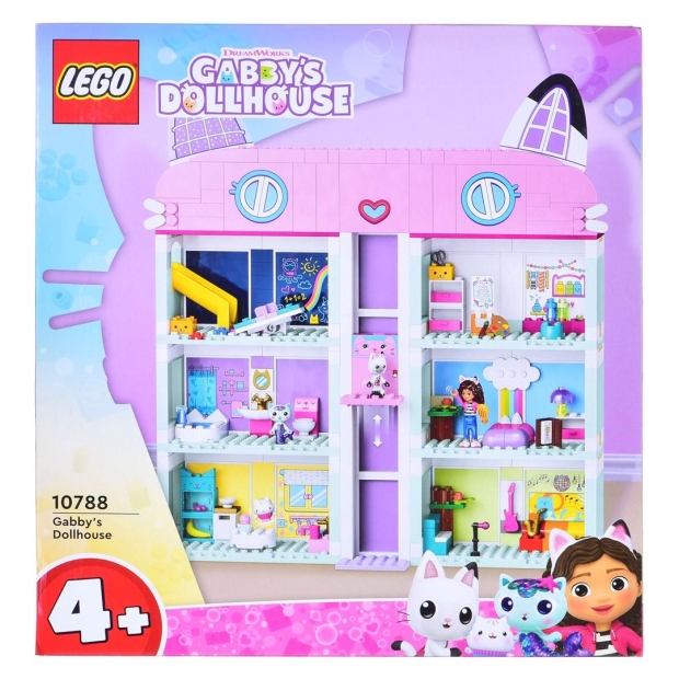 LEGO Gabby's Dollhouse 10788 Koci domek Gabi-8352972