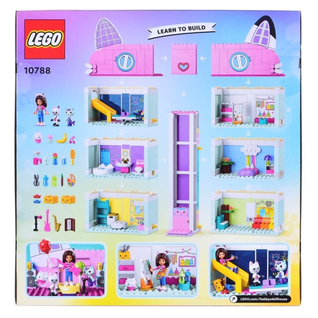 LEGO Gabby's Dollhouse 10788 Koci domek Gabi-8352973