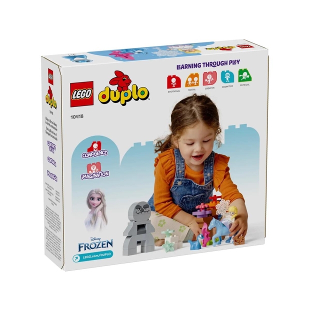 LEGO Disney 10418 Elza i Bruni w Zaczarowanym Lesie-8353375