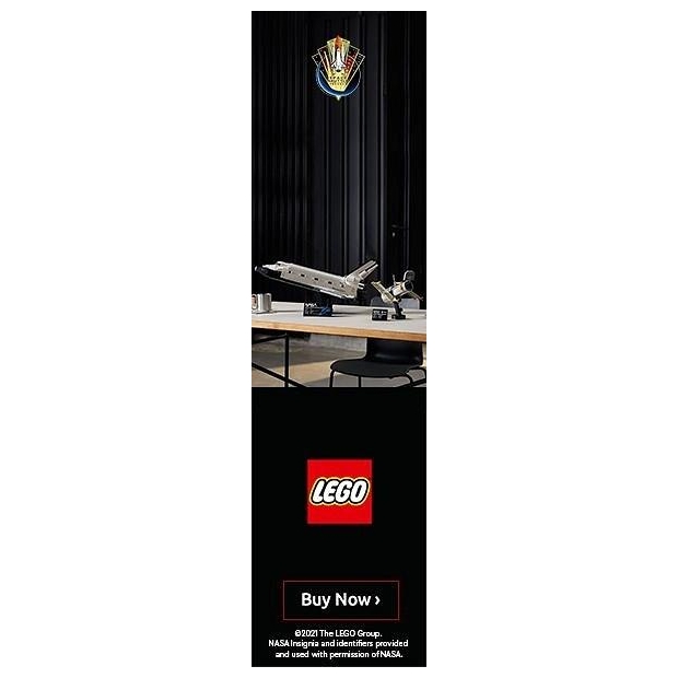 LEGO Icons 10283 Wahadłowiec Discovery NASA-8353662