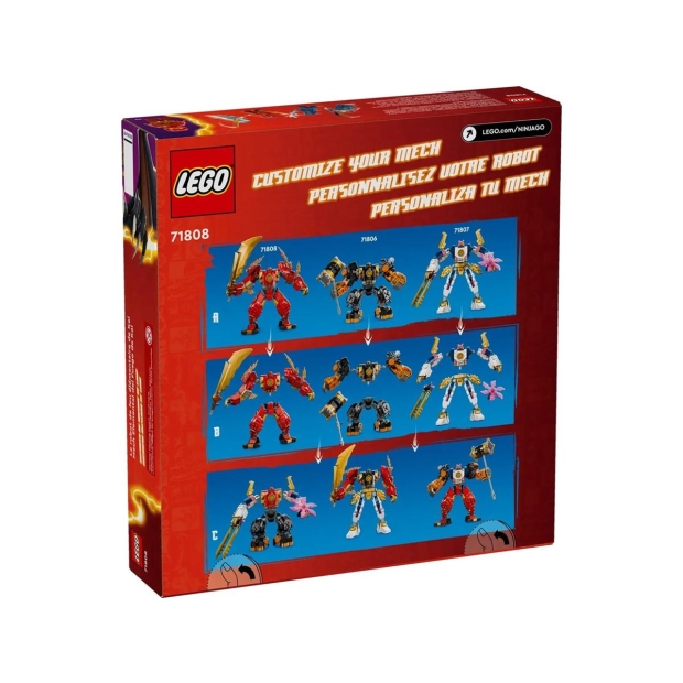 LEGO Ninjago 71808 Mech żywiołu ognia Kaia-8353839
