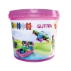 Klocki konstrukcyjne CLICS - Zestaw 175 el. (8w1) GLITTER