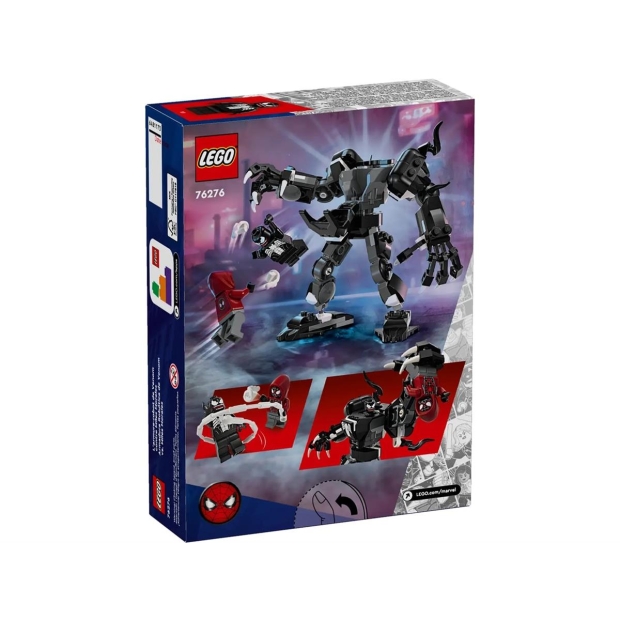 LEGO Super Heroes 76276 Mechaniczna zbroja Venoma vs. Miles Morales-8643190