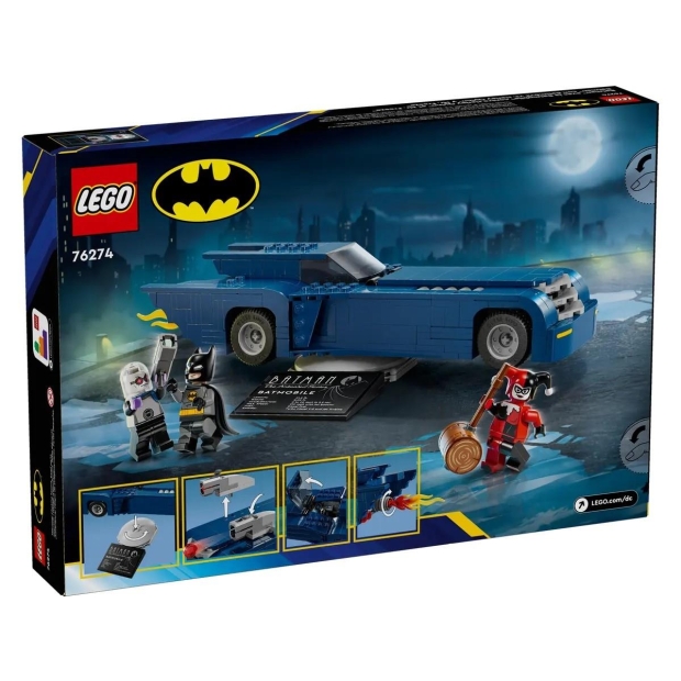 LEGO Super Heroes 76274 Batman z batmobilem kontra Harley Quinn i Mr. Freeze-8718339
