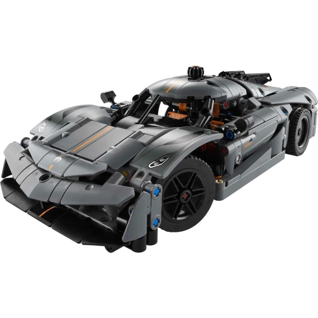 LEGO Technic 42173 Szary hipersamochód Koenigsegg Jesko Absolut-8734224