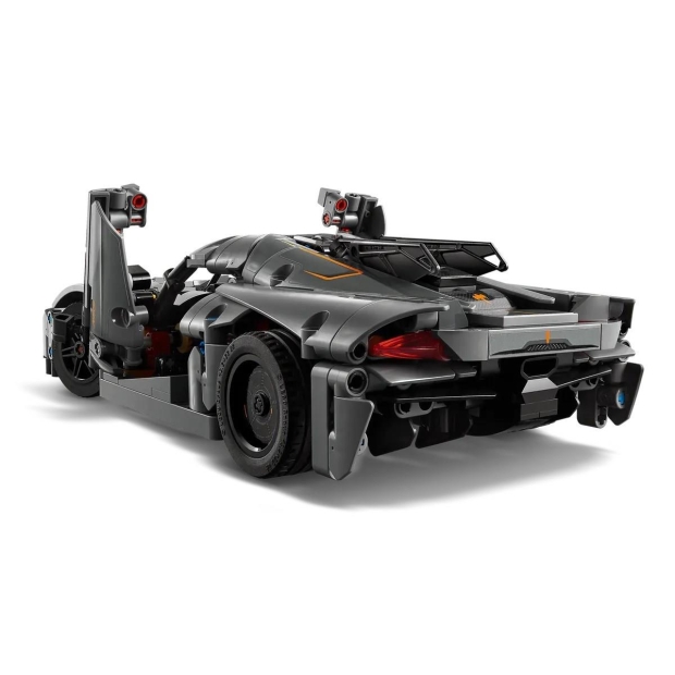 LEGO Technic 42173 Szary hipersamochód Koenigsegg Jesko Absolut-8734227