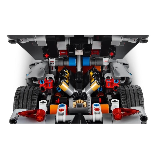 LEGO Technic 42173 Szary hipersamochód Koenigsegg Jesko Absolut-8734229