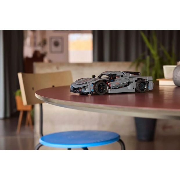 LEGO Technic 42173 Szary hipersamochód Koenigsegg Jesko Absolut-8734233
