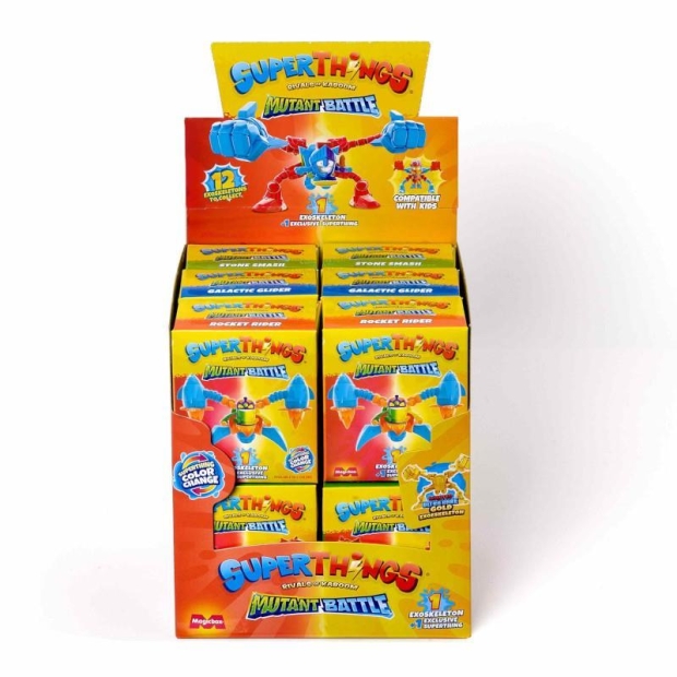 SUPERTHINGS Mutant Battle Figurka Egzoszkielet seria 12