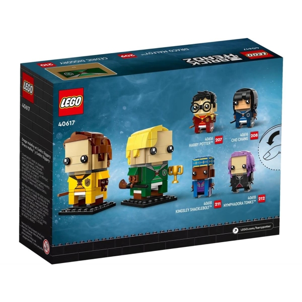 LEGO BrickHeadz 40617 Draco Malfoy i Cedric Diggory-9394424