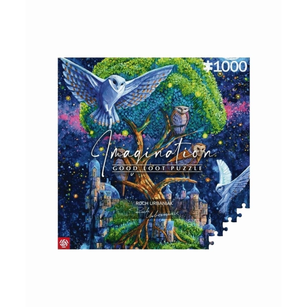 Puzzle Good Loot 1000 Imagination Roch Urbaniak Wyspa Sów