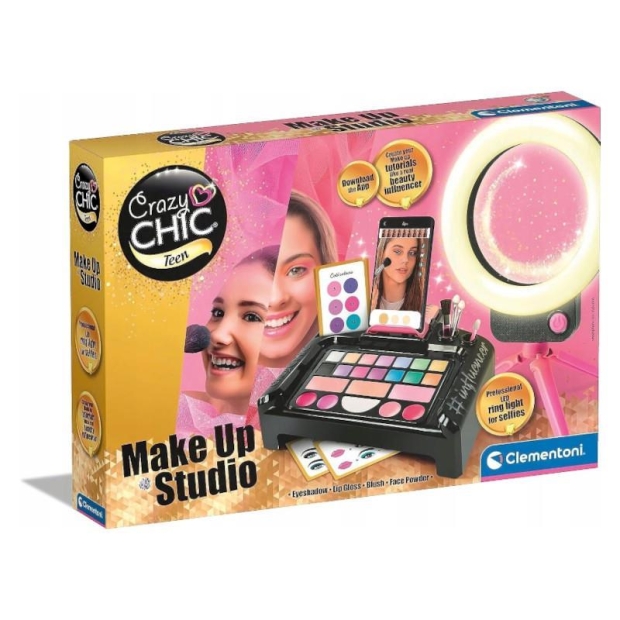 Clementoni Crazy Chic studio Make Up 16653-9532374
