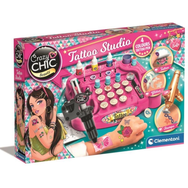 Clementoni Crazy Chic studio tatuażu