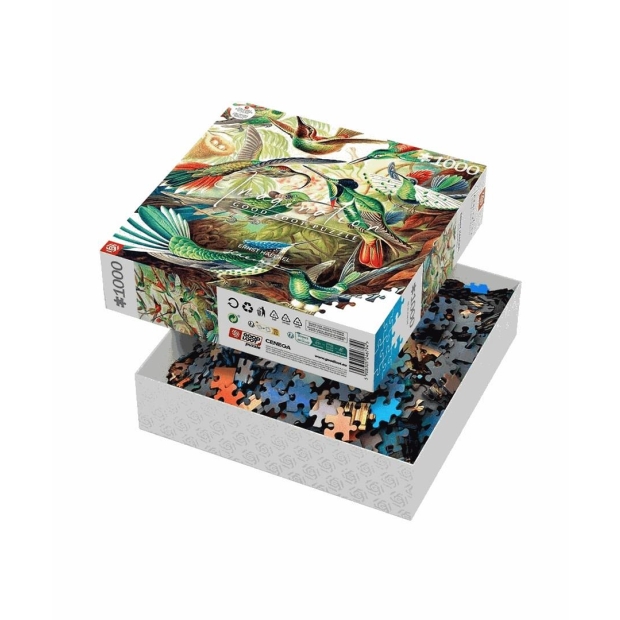 Puzzle Good Loot 1000 Imagination Ernst Haeckel Hummingbirds-9547703