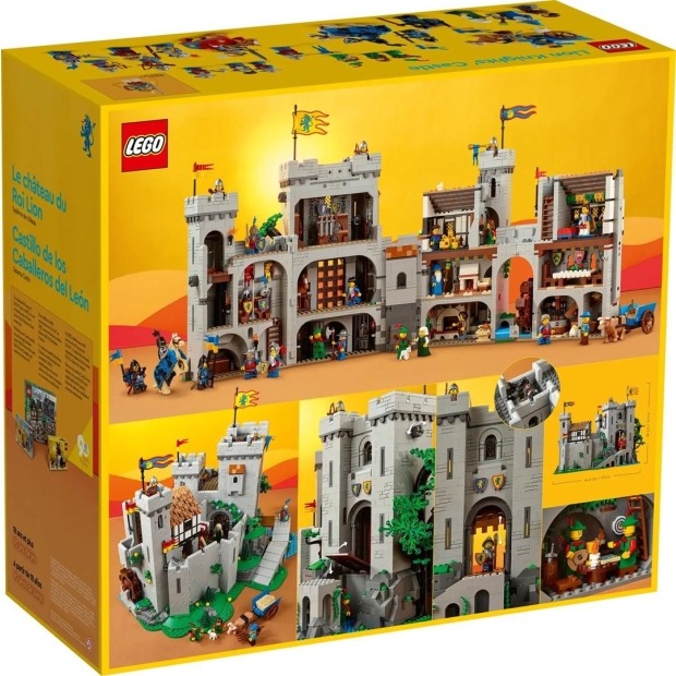 LEGO ICONS 10305 Zamek Rycerzy herbu Lew-9594647