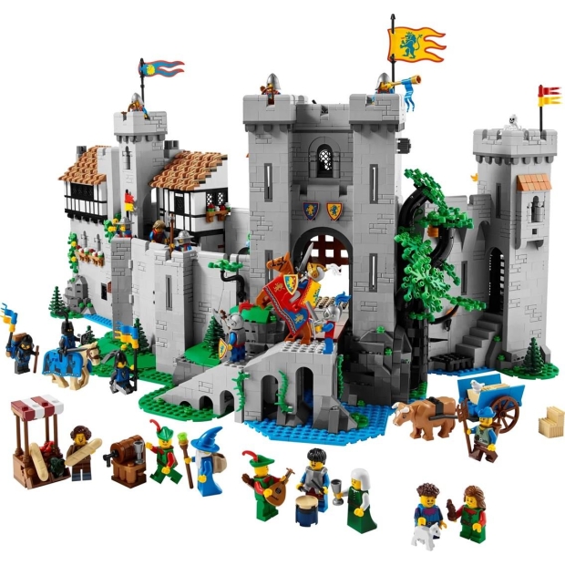 LEGO ICONS 10305 Zamek Rycerzy herbu Lew-9594648
